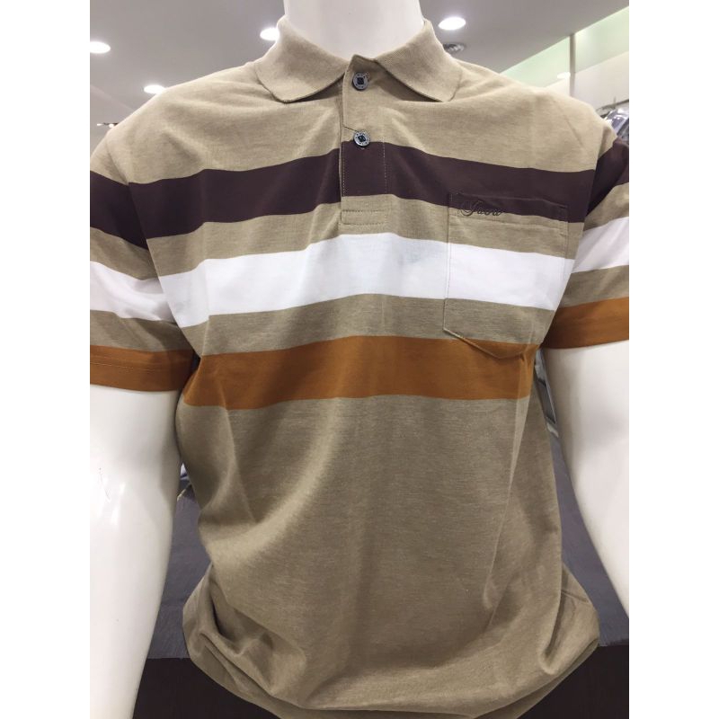 JAVA DESIGN KAOS KERAH PRIA LENGAN PENDEK