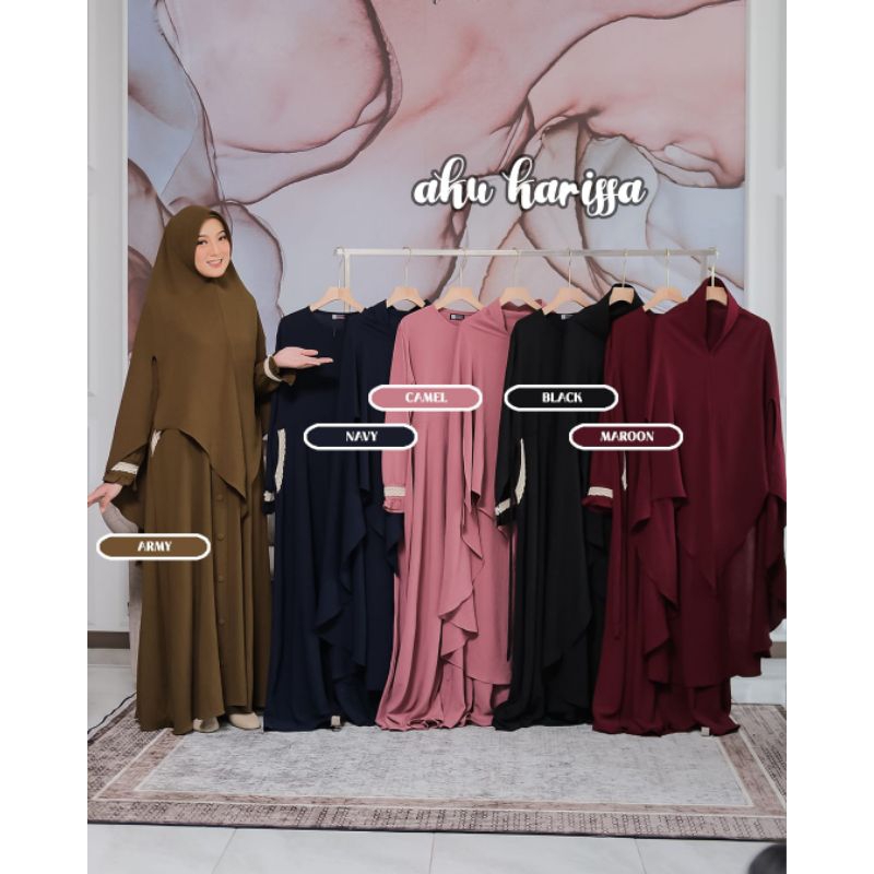 Audy Gamis Set by Aku Karissa | Gamis Set Jilbab Audy Aku Karissa | Gamis Set Aku Karissa