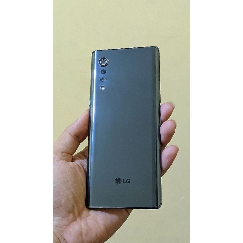 (BOOKED) LG Velvet 5G 6/128 GREY SECOND EX BSTORE