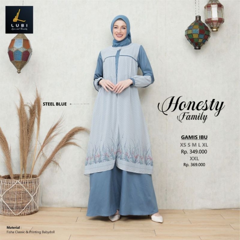 GAMIS ELEGAN HONESTY  || BY LUBI