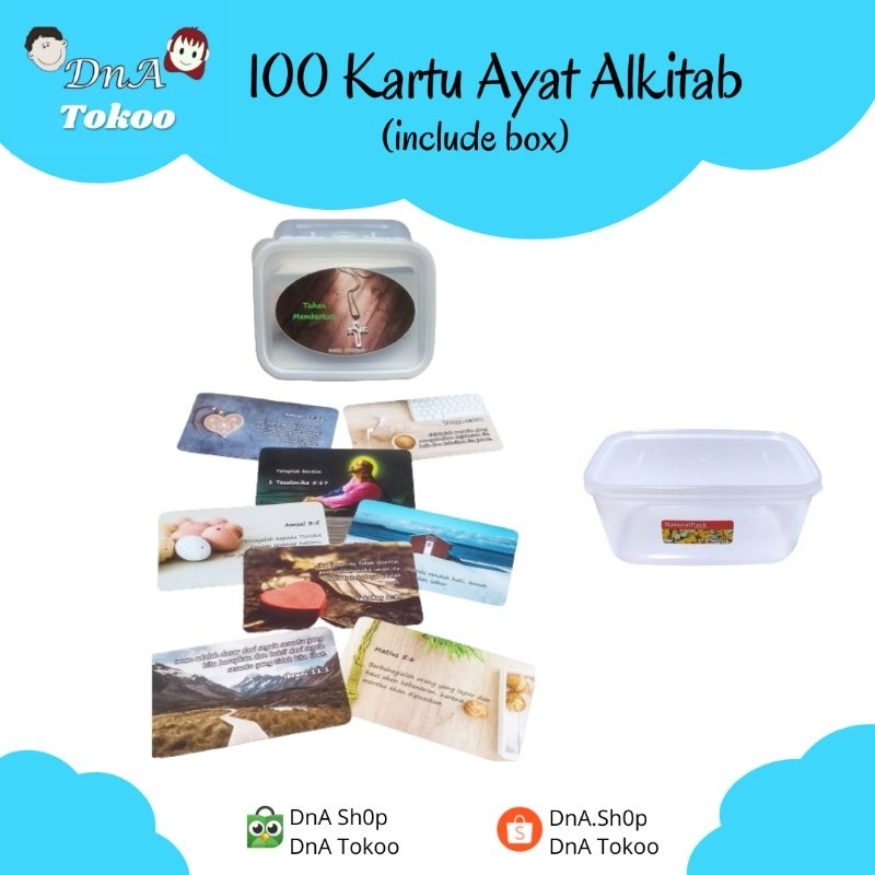 100 Kartu Ayat Alkitab (Versi 1)