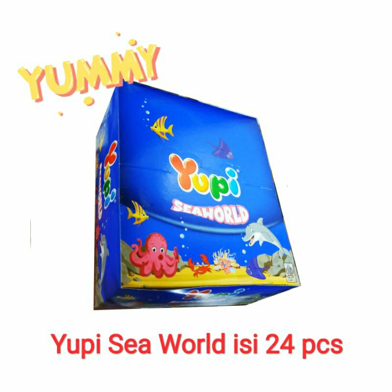 

Yupi Sea World | isi 24 pcs