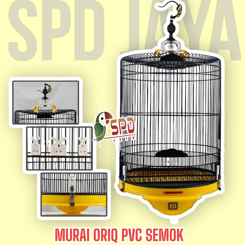 SANGKAR KANDANG MURAI ORIQ JAYA PVC NO 2 DIAMETER 58