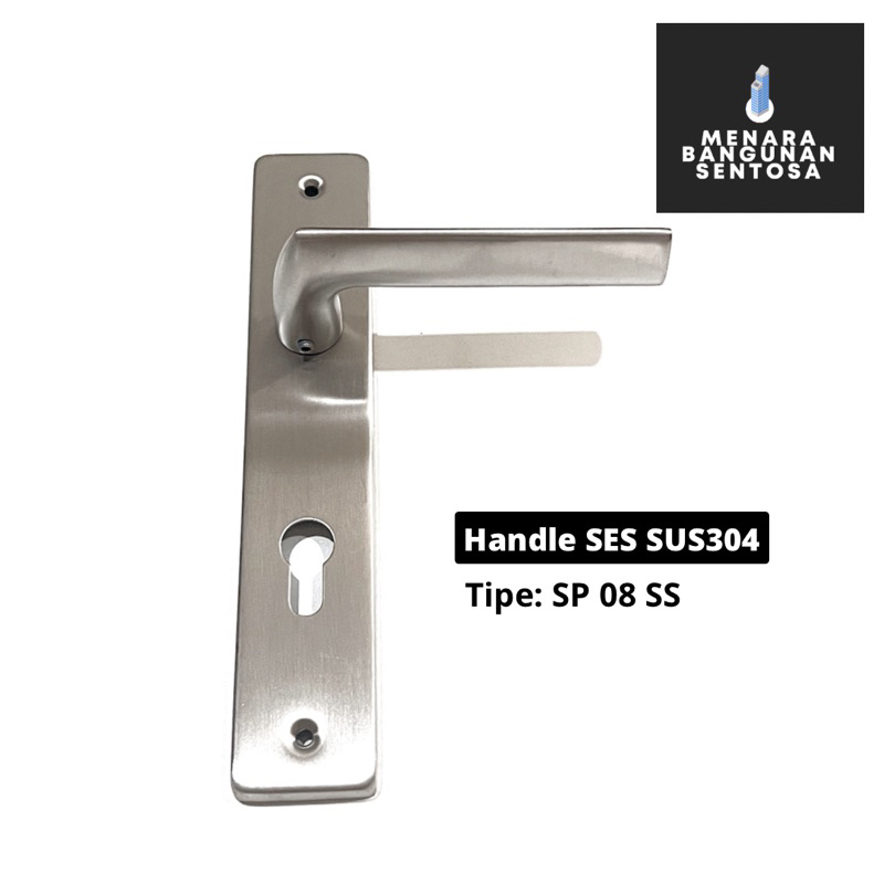 Handle Pintu SES Stainless - Kunci Pintu Tarikan Gagang Besar