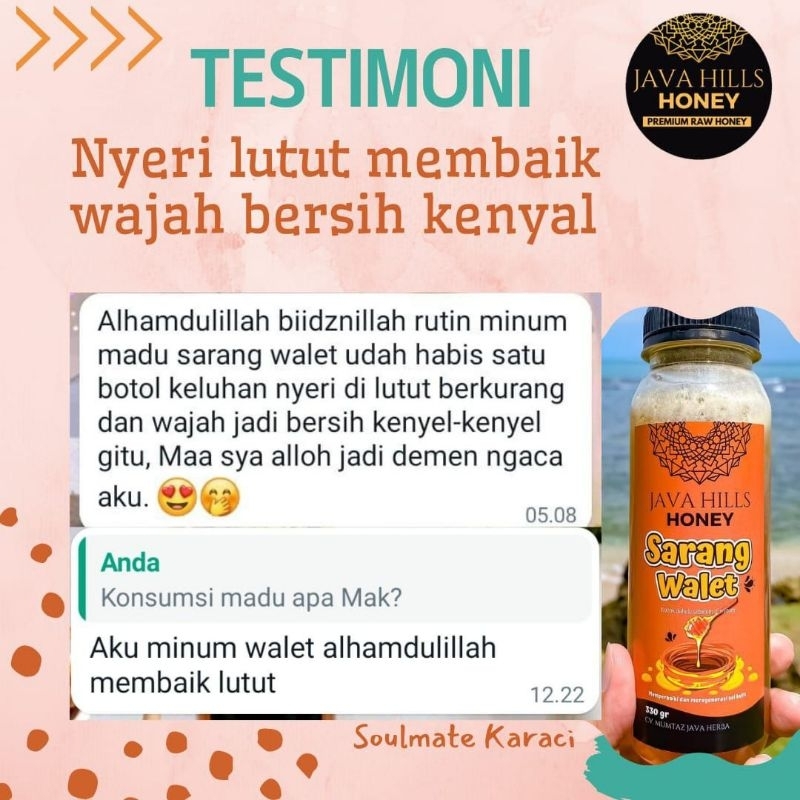 

Javahills honey madu sarang wallet