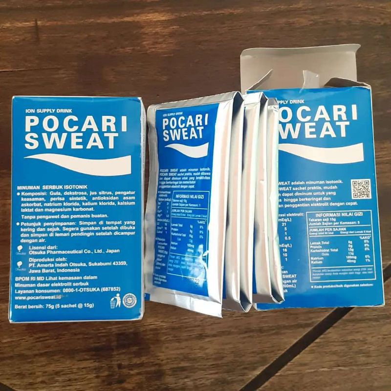 

Pocari Sweat Sachet 13 gram Box isi 5 pcs