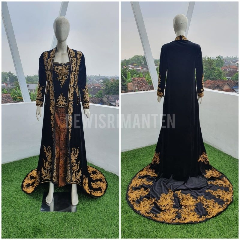 Kebaya  pengantin kutu baru model baru