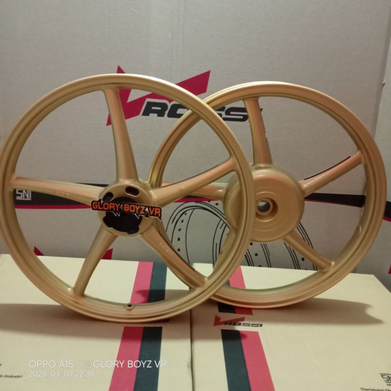 Vrossi Velg rossi Sanca palang 5 copy RCB Vario 125/150 beat scoopy genio ring 17