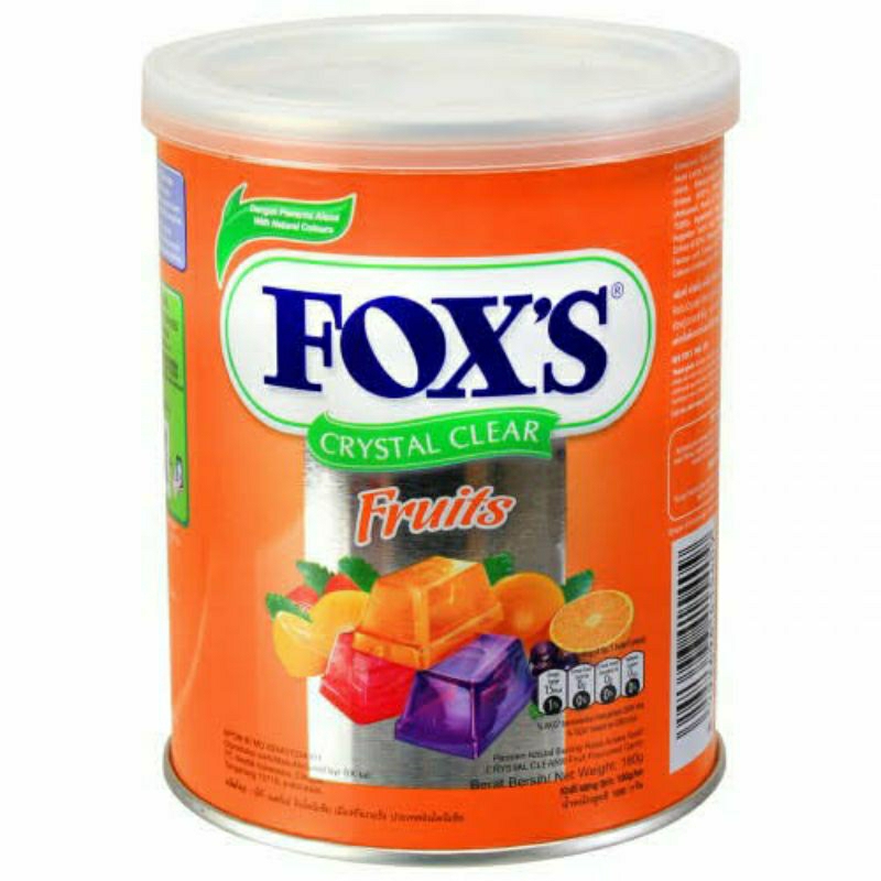 

Permen Fox Kaleng 180 Gram / Permen Fox's Crystal