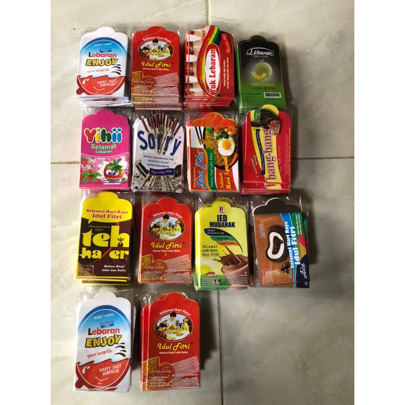 

Amplop Lebaran Snack Viral Ukuran 7x12cm / Amplop Hari Raya / THR / Amplop Snack Hari Raya Viral