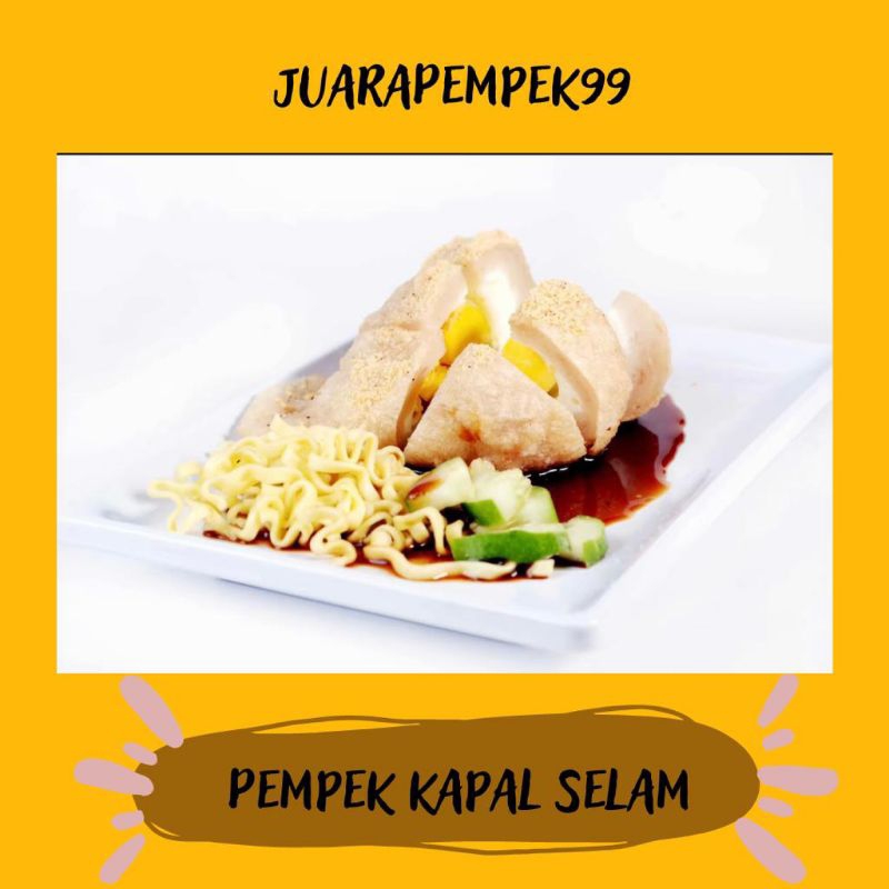 

pempek kapal selam jumbo