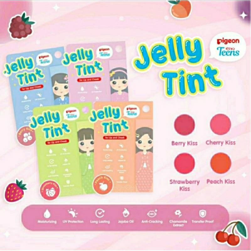 Pigeon Teens Jelly Tint For Lip And Cheek 2.2g All Varian