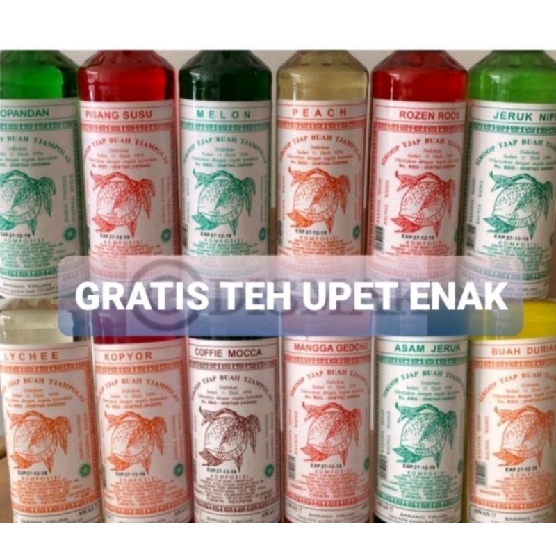 

SIRUP TJAMPOLAY CIREBON ANEKA RASA ENAK ASLI DARI PABRIK