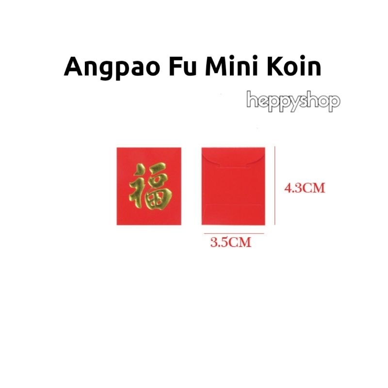 

Angpao Fu Mini Koin, Angpao Imlek Mini Fuk