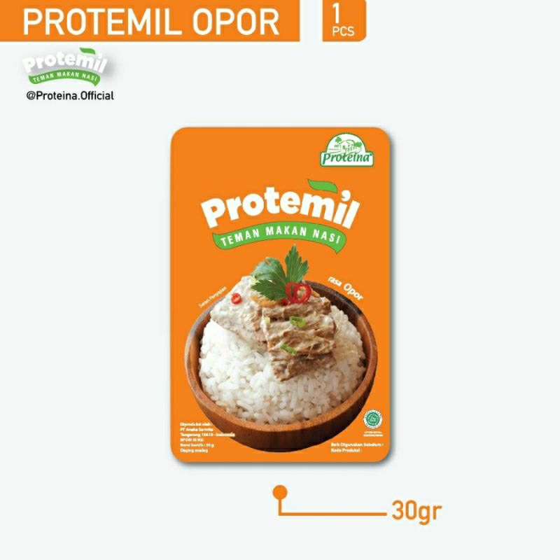 Protemil Opor Protemil Rasa Original makanan Siap Saji