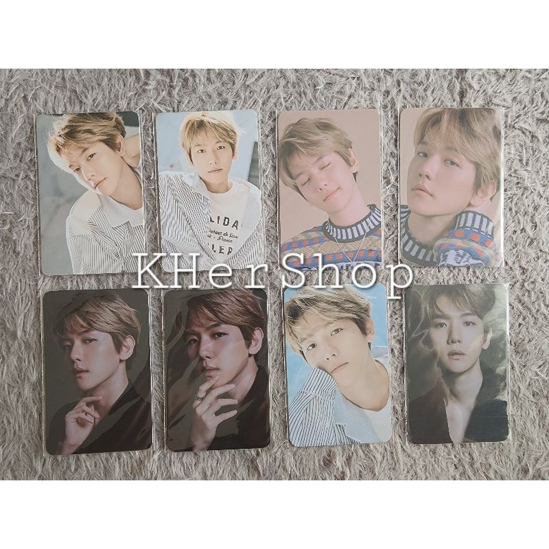 EXO Baekhyun Flo Photocard