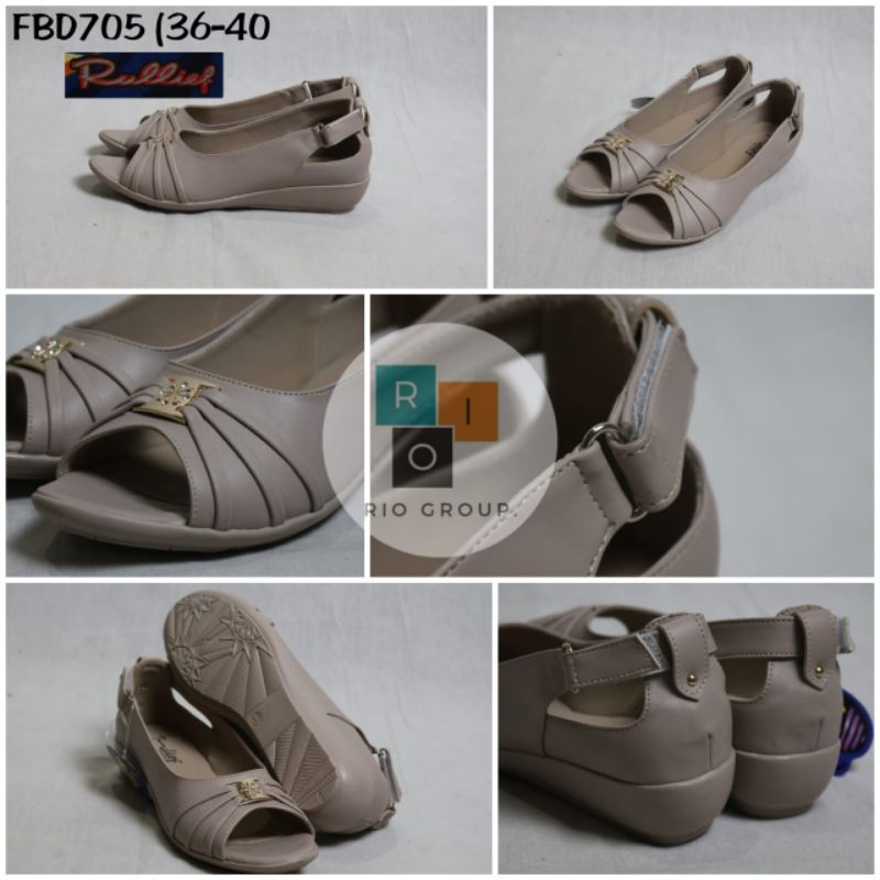 Pantopel wanita rullief FBD 705 cewek