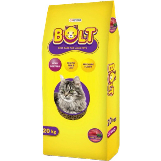 Bolt Tuna Donat 20kg Pakan kucing bolt