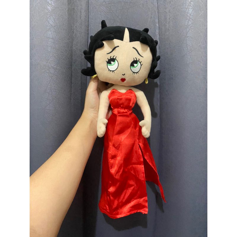 Boneka Karakter Bettyboop Original Size 42cm / Boneka Bettyboop Original / Boneka Bettyboop Dress Me