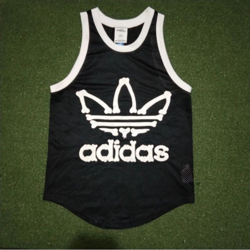 Adidas Jeremy Scott Bones Tanktop Jersey Basket Kaos Original Lakers Bulls