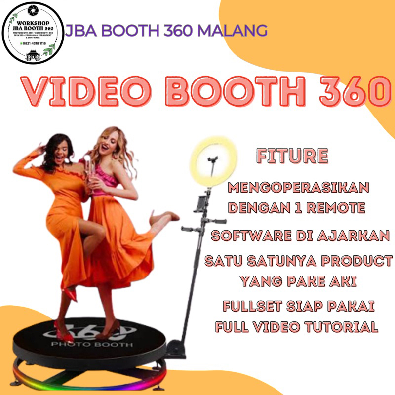 VIDEO BOOTH 360 / PHOTO BOOTH 360 / SPINNER 360