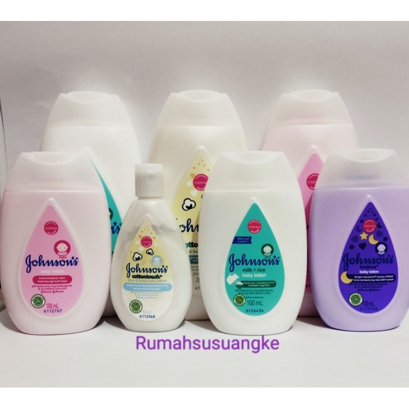 Johnson's baby lotion 100&amp;200ml