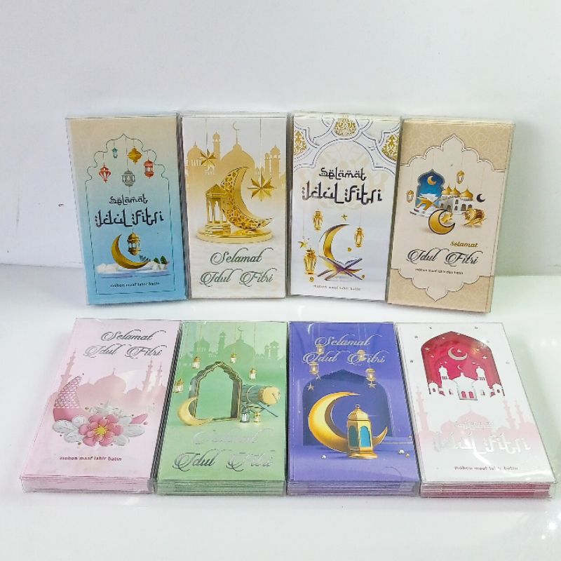 

Amplop Lebaran Idul Fitri Panjang Isi 25pcs Angpao Lebaran Idul Fitri Motif Islamiah