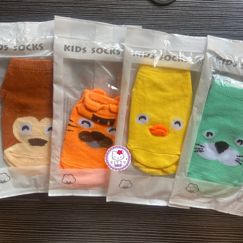 Animal Kids Shock/ Kaos Kaki anak