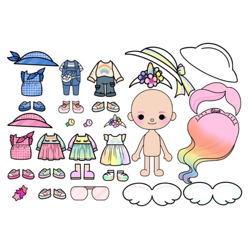 TOCA BOCA PAPER DOLL