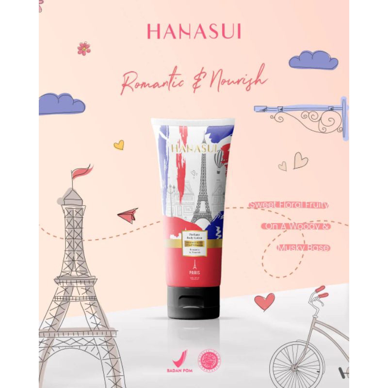 Hanasui Parfume Body Lotion Paris