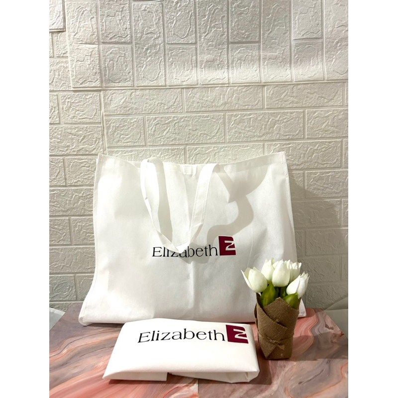 Tote Bag Elizabeth Pembungkus Kado ( Ready Stock JKT )
