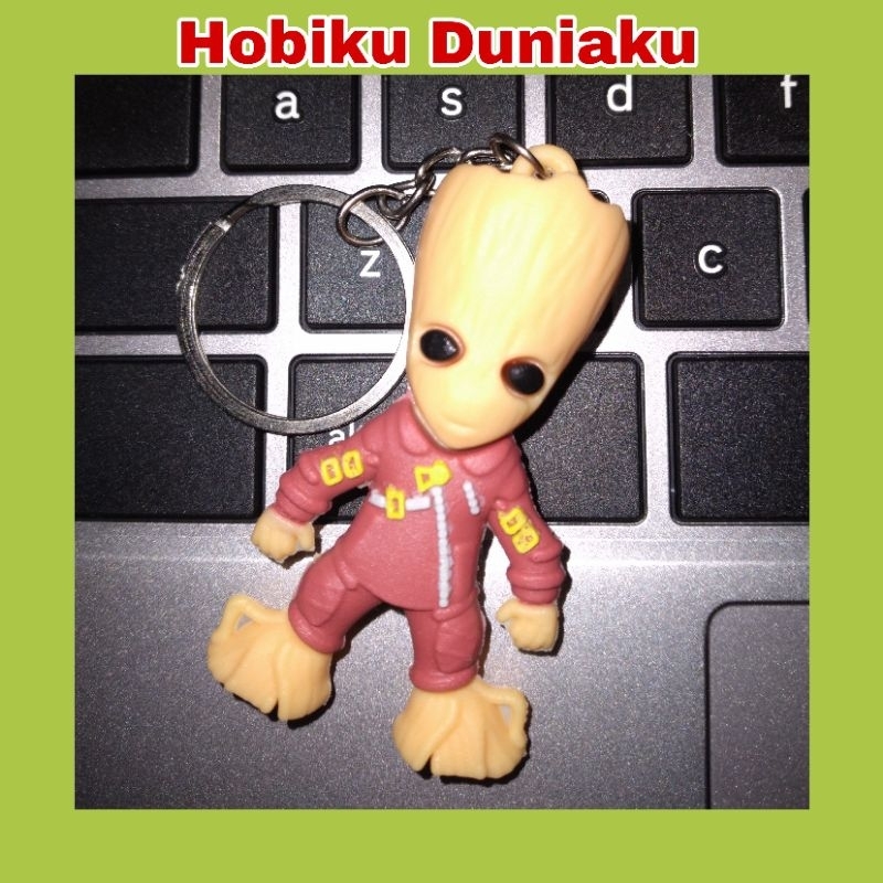 Gantungan Kunci Groot Gantungan Kunci Stainless Groot Gantungan Serbaguna