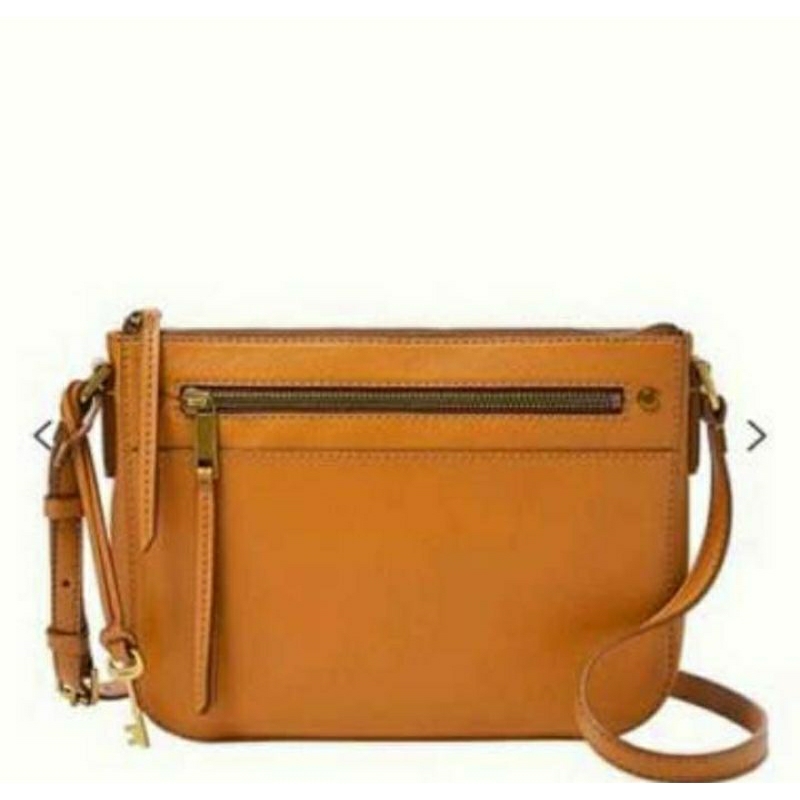 FOSSIL farrah crossbody camel