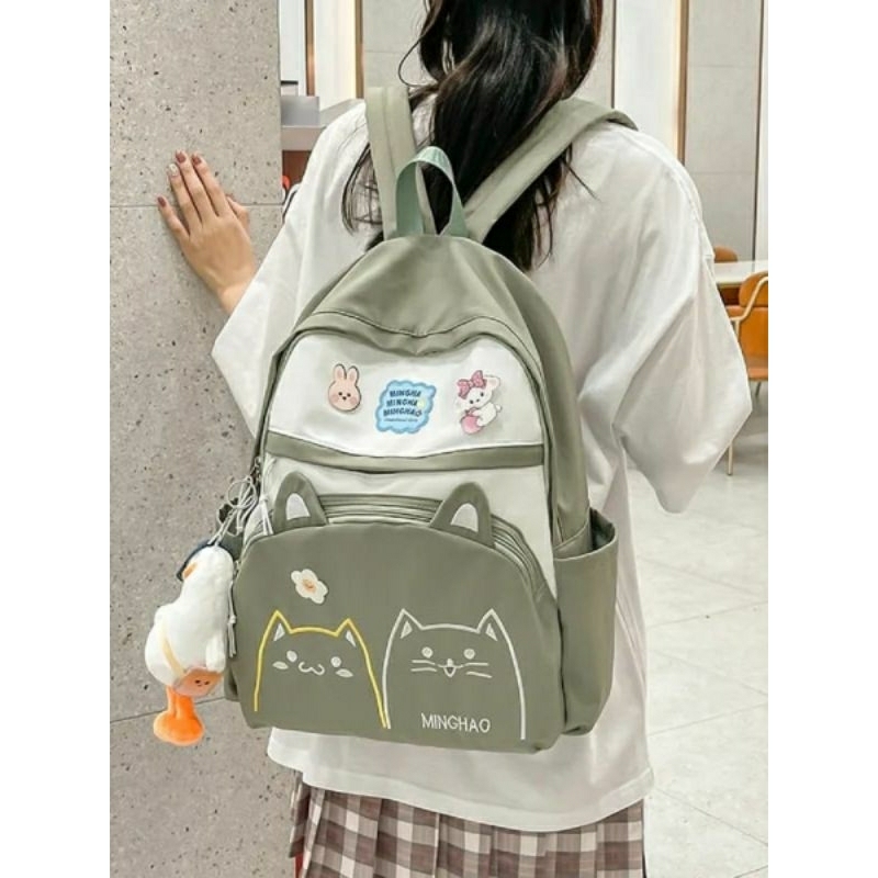 Arifirn Minghao - Premium Tas Ransel Sekolah Wanita