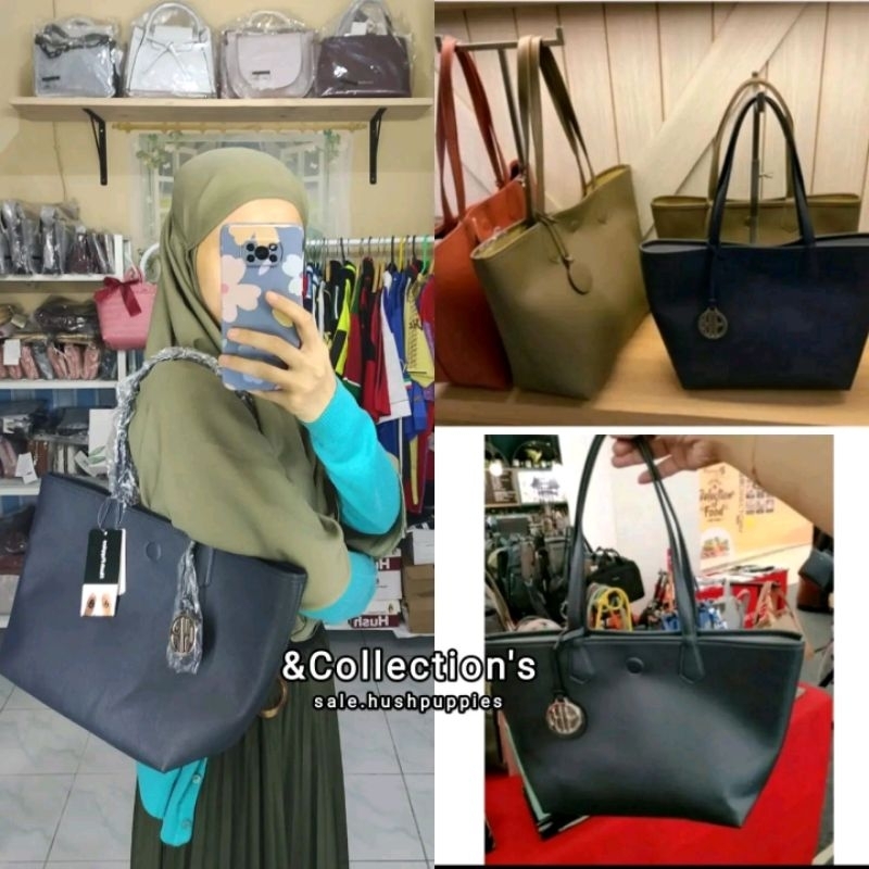 READY, TAS WANITA REVERO ORIGINAL HUSH PUPPIES, SIZE LARGE BUKAN SIZE KECIL