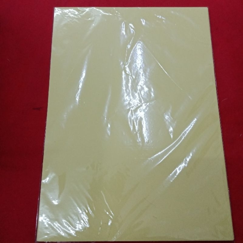 KERTAS HVS WARNA A4 70 GSM SIDU PER 50 LEMBAR WARNA KUNING