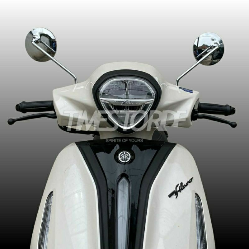 Spion Grand Filano Fazzio Spion Retro bulat Tangkai Panjang Full Croom