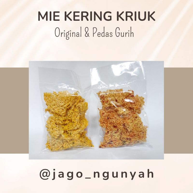 

Mie Kering Pedas & Original Best Seller
