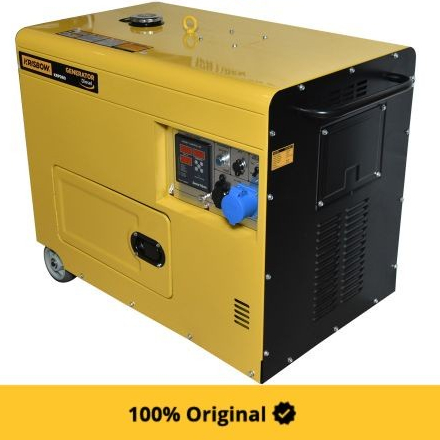 Krisbow Generator Diesel D8000w 1ph Silent Krpd80 - 10418673