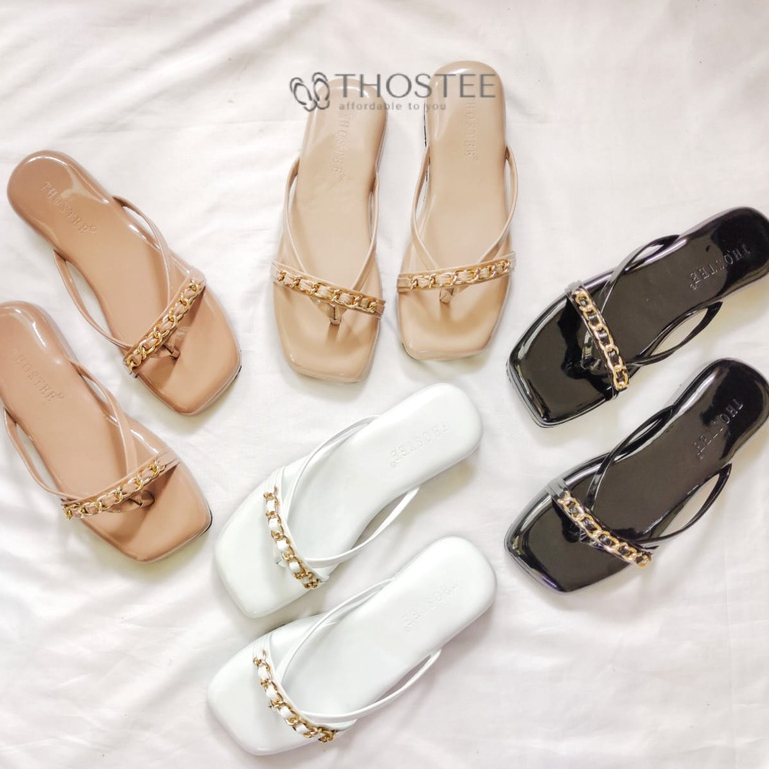 Sandal Platform Wedges Wanita Michy Raja.kpop