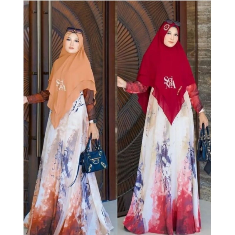 MANHATTAN SERIES / ORIGINAL BY SEINAA HIJAB / GAMIS AJA