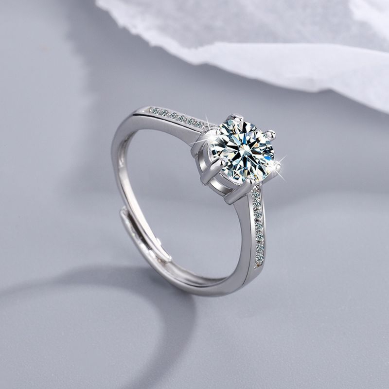 Cincin Wanita Korea Zirkonium S925 - DTA46