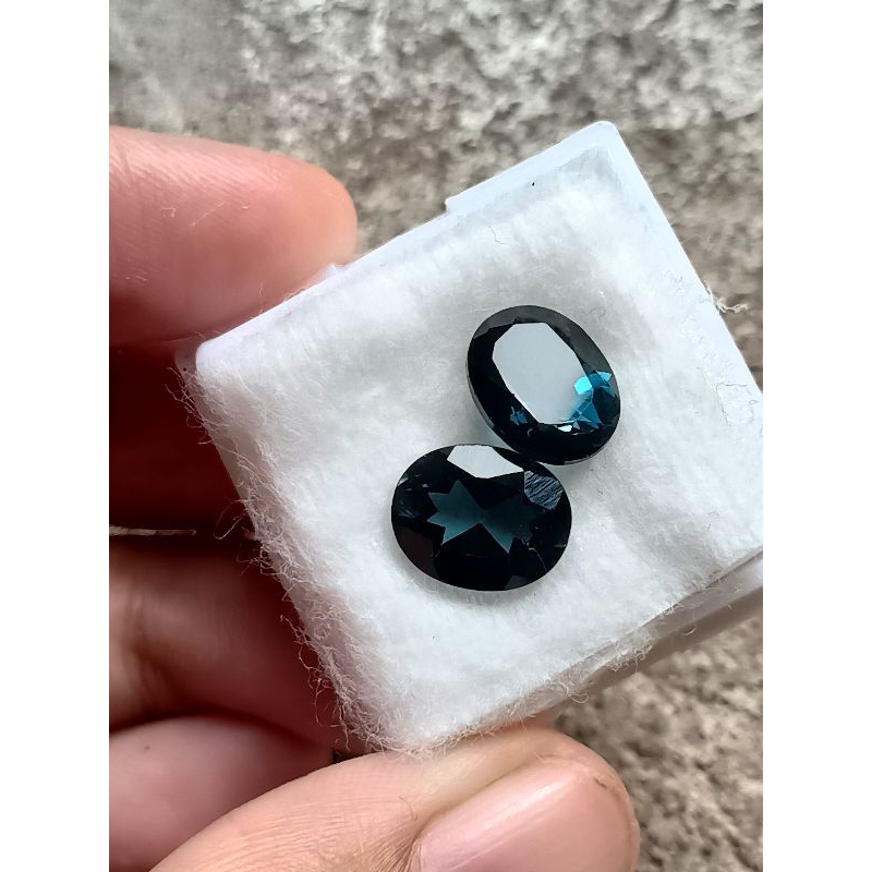 Natural Blue Topaz London