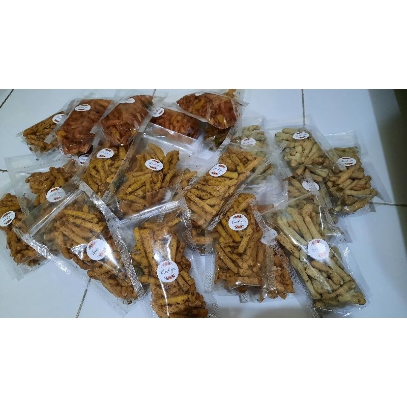 

Basreng pedas daun jeruk