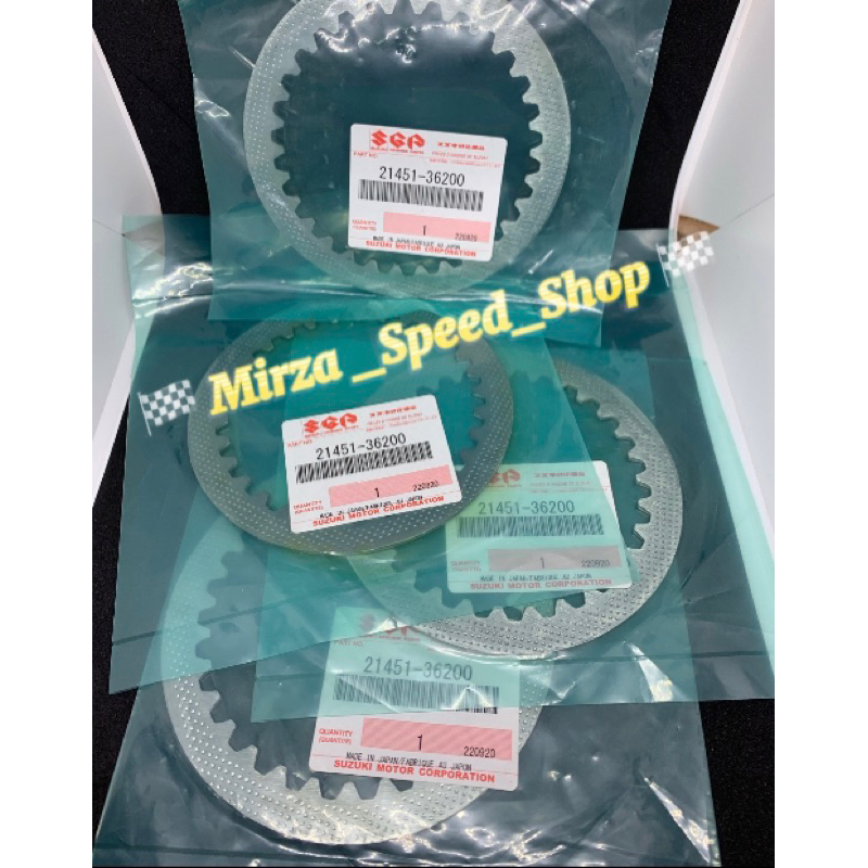 PLAT KOPLING TOTOL ORIGINAL SUZUKI RGR MADE IN JAPAN