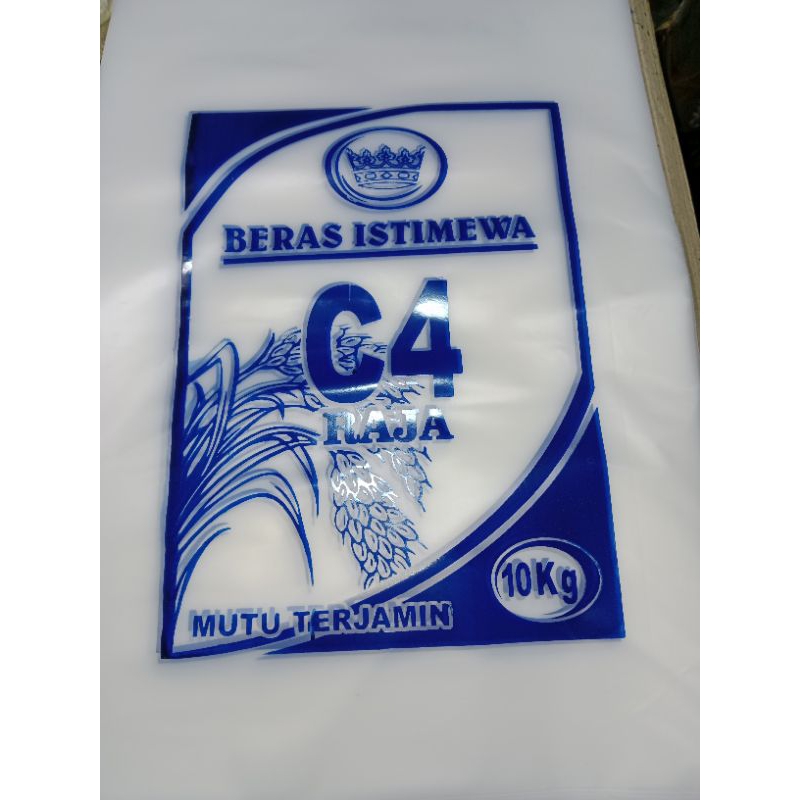 Plastik Beras 10Kg C4 RAJA (100 lembar)