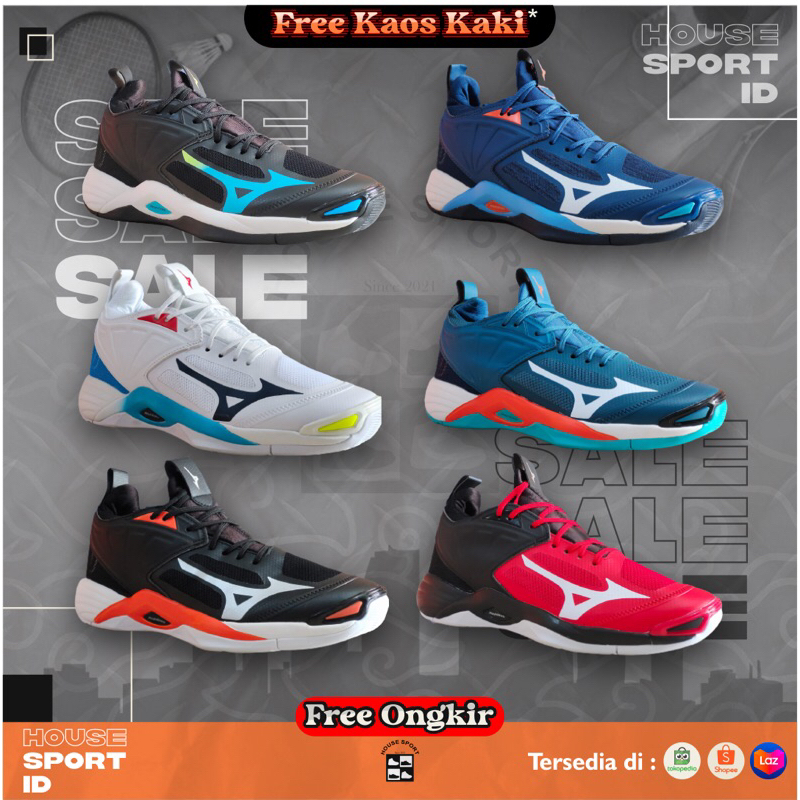 Sepatu Mizuno Wave Momentum 2 Premium Sepatu olahraga voli