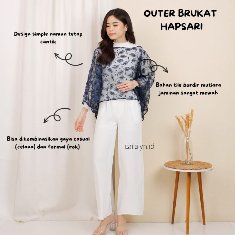 OUTER CAPE HAPSARI KONDANGAN MURAH OUTER SIMPLE