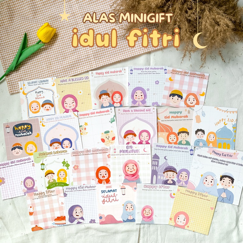 

ALAS KERTAS MINI GIFT SNACK CUSTOM AMPLOP LEBARAN IDUL FITRI PACKAGING