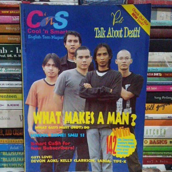 MAJALAH C'NS Cool'n Smart English Teen Magazine Vol. 3No.18 - August-October 2003 bekas